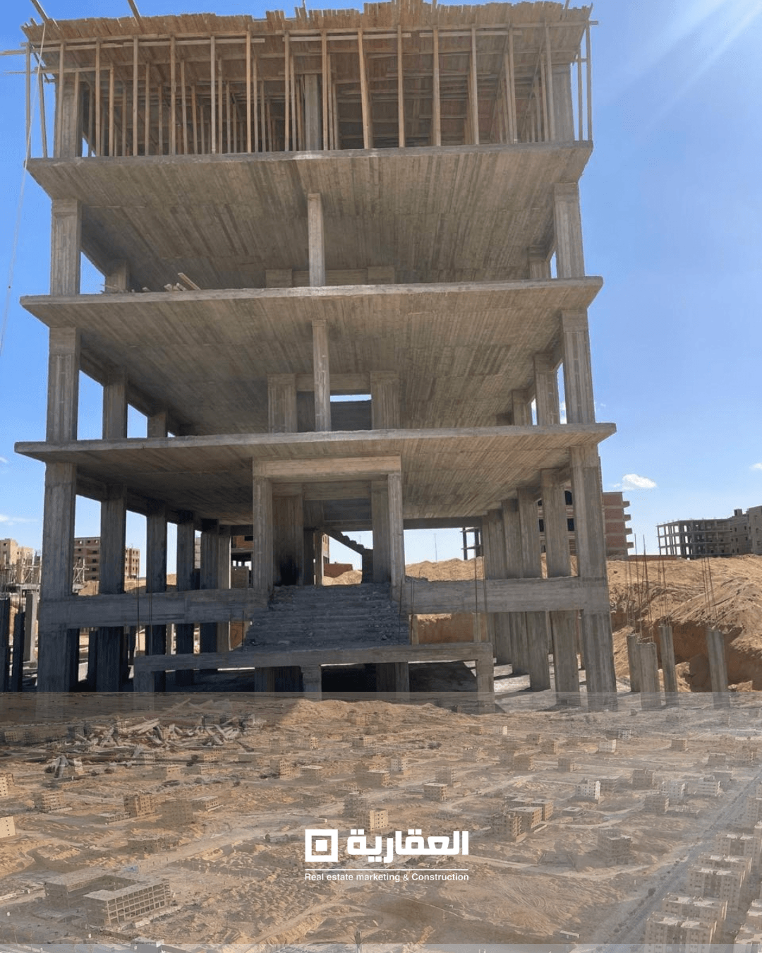 مبنى خرساني للبيع في أكتوبر الجديدة | الحي الأول شمال الواحة | 450 متر