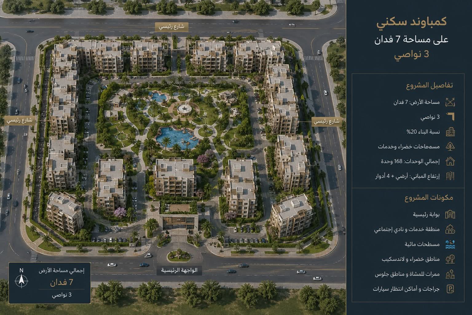 ارض استثماريه ترخيص عمرانى متكامل بالتوسعات الشماليه ب6 اكتوبر