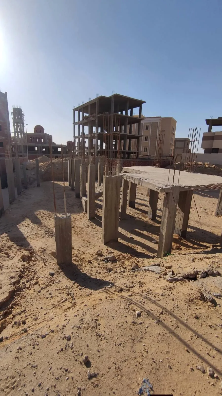 أرض سكنية للبيع في حدائق أكتوبر مسلسل 5 – 276 متر بجوار O West